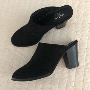 JGoods Black Mules 7